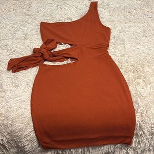 Off the shoulder dress